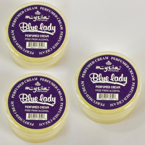 Blue lady perfumed cream