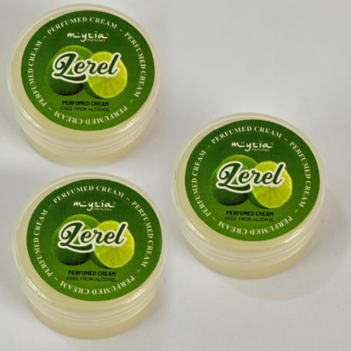 Lemon perfumed cream