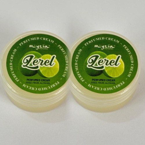 Lemon perfumed cream