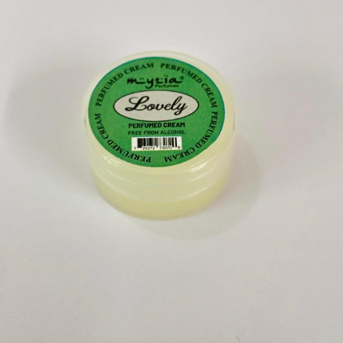 Lovely perfumed cream