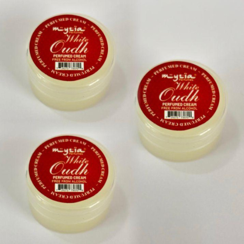 White oudh perfumed cream